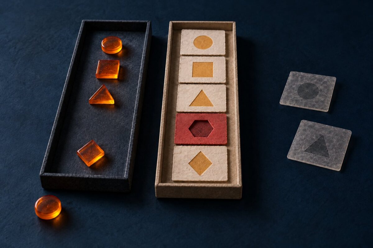Conceptual evidence trays show matched alert and episode tokens, an unmatched alert, an episode without an alert and unresolved tiles set apart.